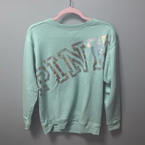 Victoria’s Secret PINK Light Blue Crewneck